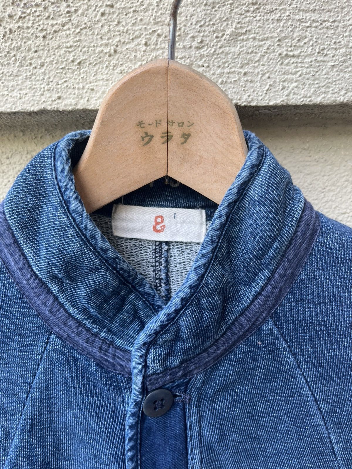 45rpm Double pocket Cotton jacket indigo dyed Size S / US 4 / IT 40 - 2 Thumbnail
