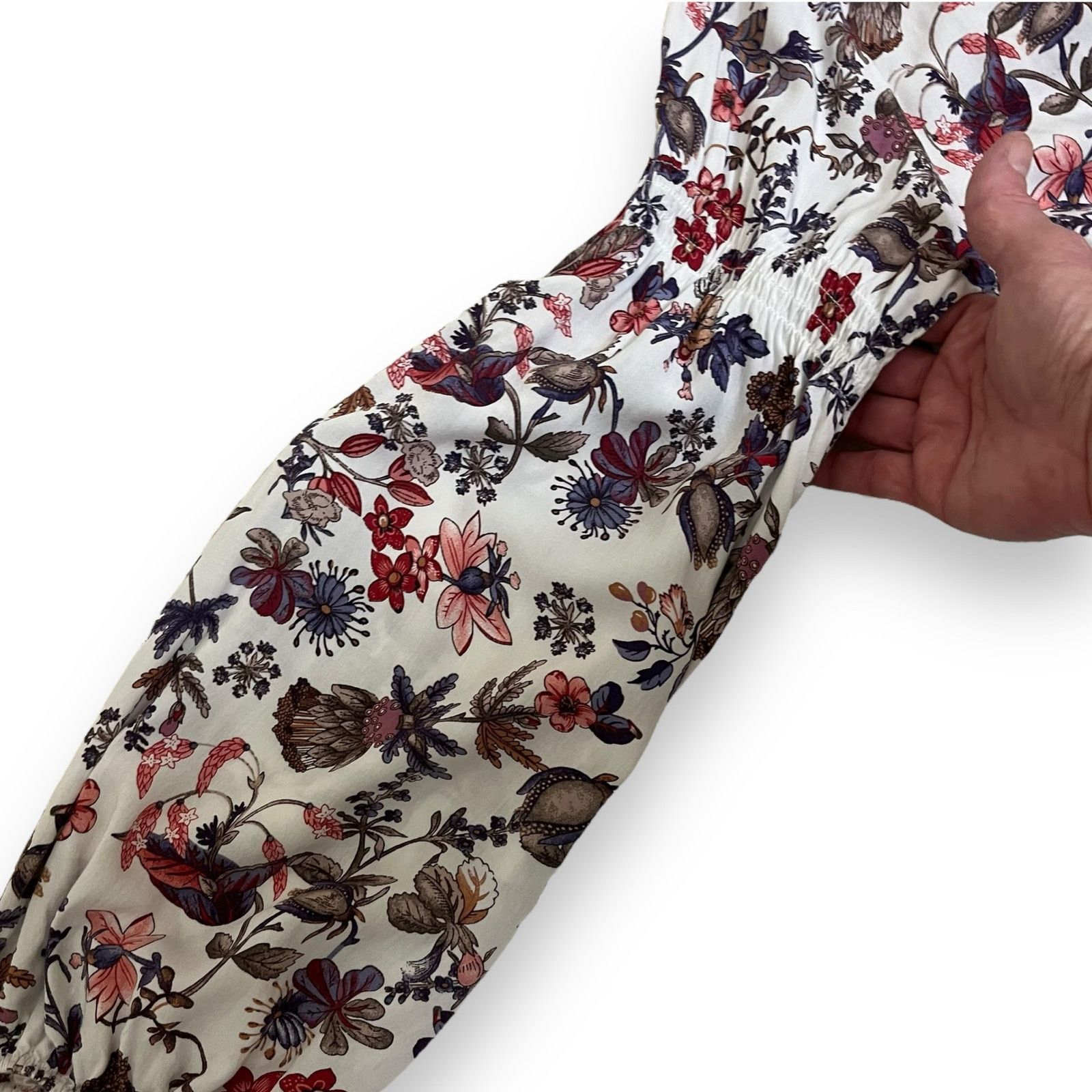 Other Umgee boho floral long sleeve tunic dress Size L / US 10 / IT 46 - 5 Thumbnail