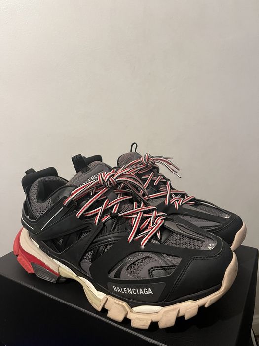 Balenciaga Balenciaga Track Red/Black | Grailed