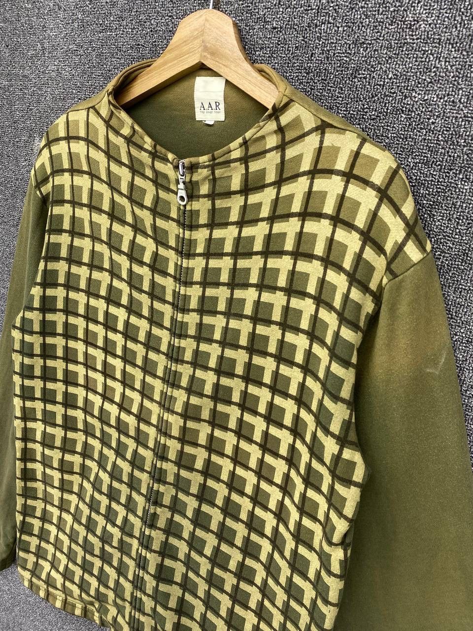 Yohji Yamamoto Vintage A.A.R Yohji Design Studio Shadows Plaid Jacket Size M / US 6-8 / IT 42-44 - 6 Thumbnail
