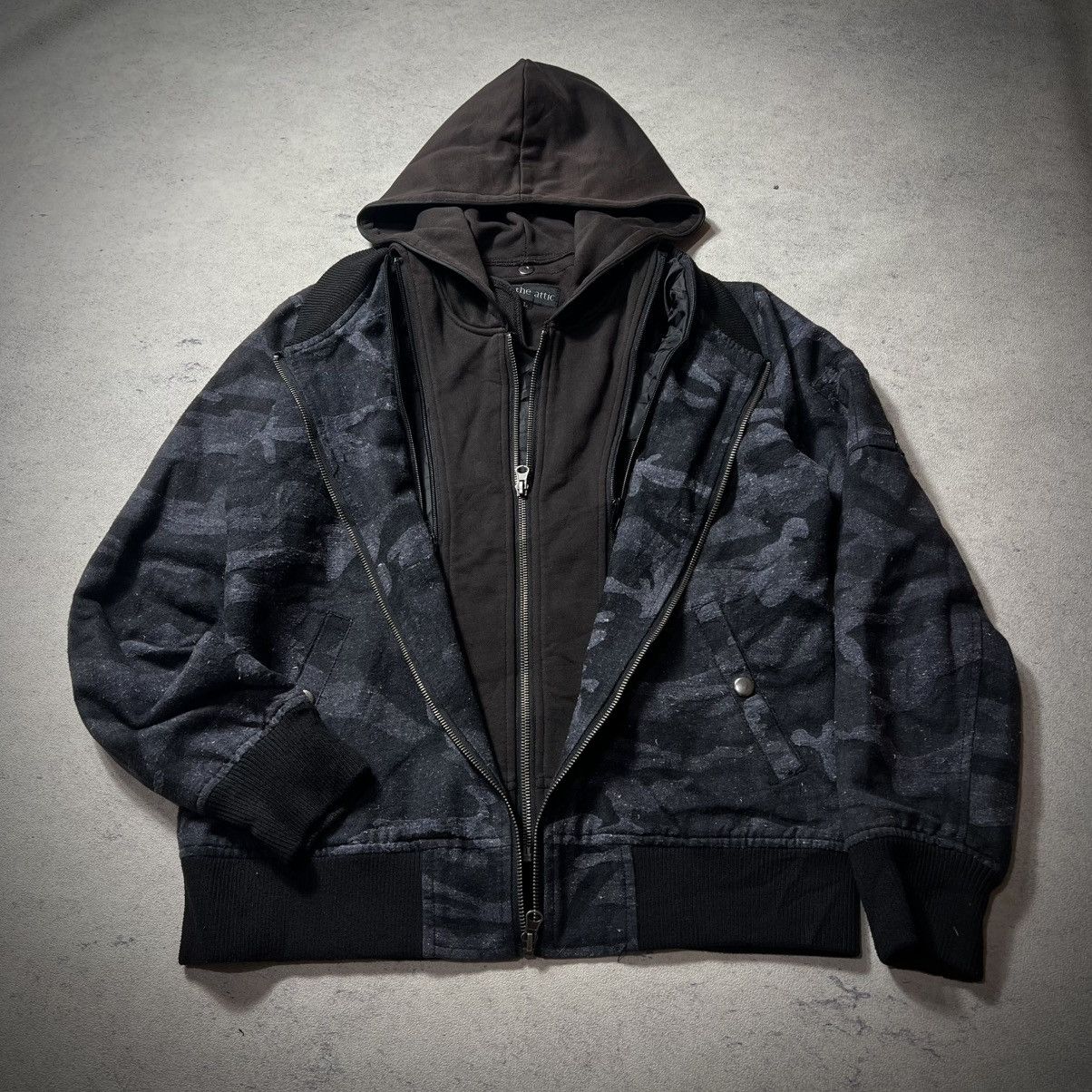 In The Attic In The Attic Grunge Camo Cargo Gothic Punk Lgb Hoodie Size US L / EU 52-54 / 3 - 3 Thumbnail