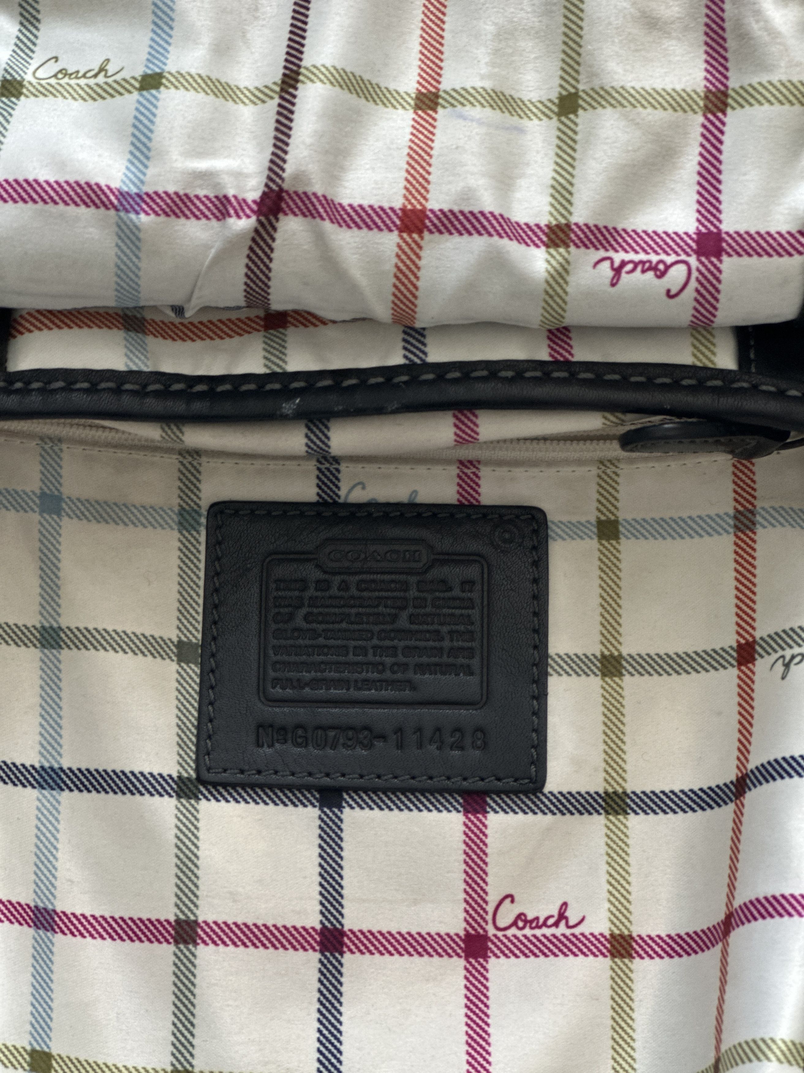 Coach COACH BLACK LEATHER FRONT BUCKLE Size ONE SIZE - 7 Thumbnail