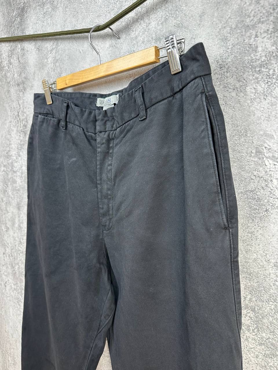 Ermenegildo Zegna Ermenegildo Zegna Sport Black Cotton Chino Trousers Size US 36 / EU 52 - 5 Thumbnail