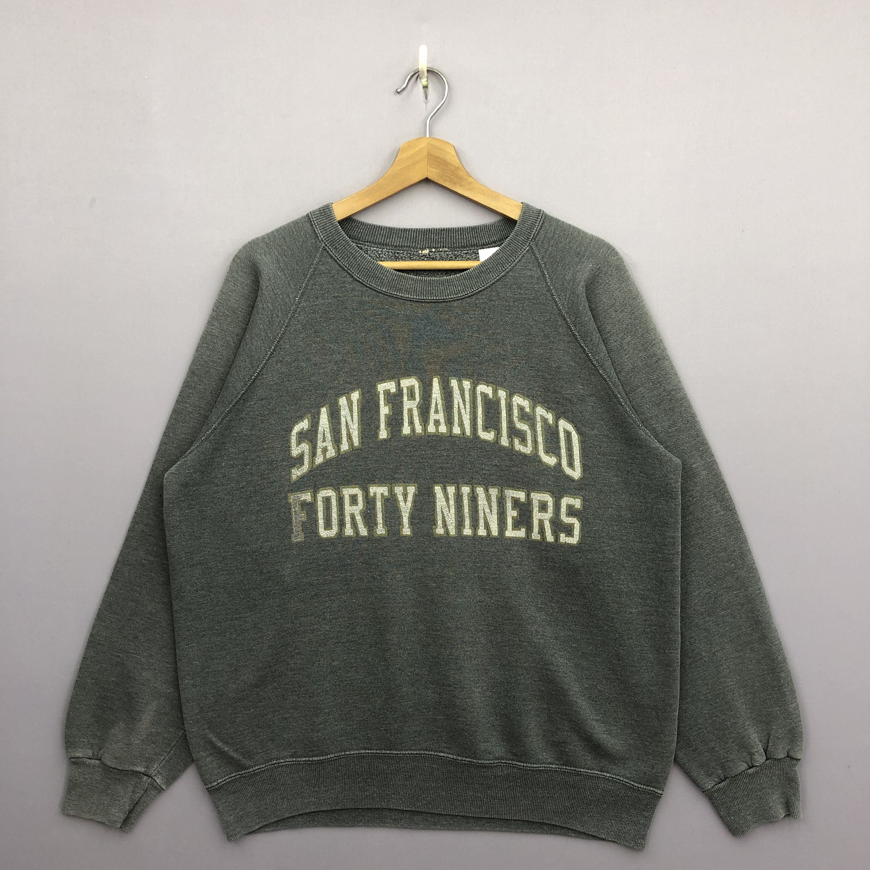 MLB Vintage San Francisco 49ers Sweater Faded Sweatshirt Jumper Size US L / EU 52-54 / 3 - 2 Thumbnail