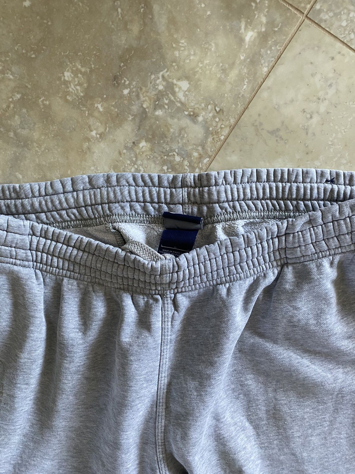 Nike Vintage Nike Baggy Grey Swosh Logo Sweatpants Streetwear Y2k Size US 34 / EU 50 - 4 Thumbnail