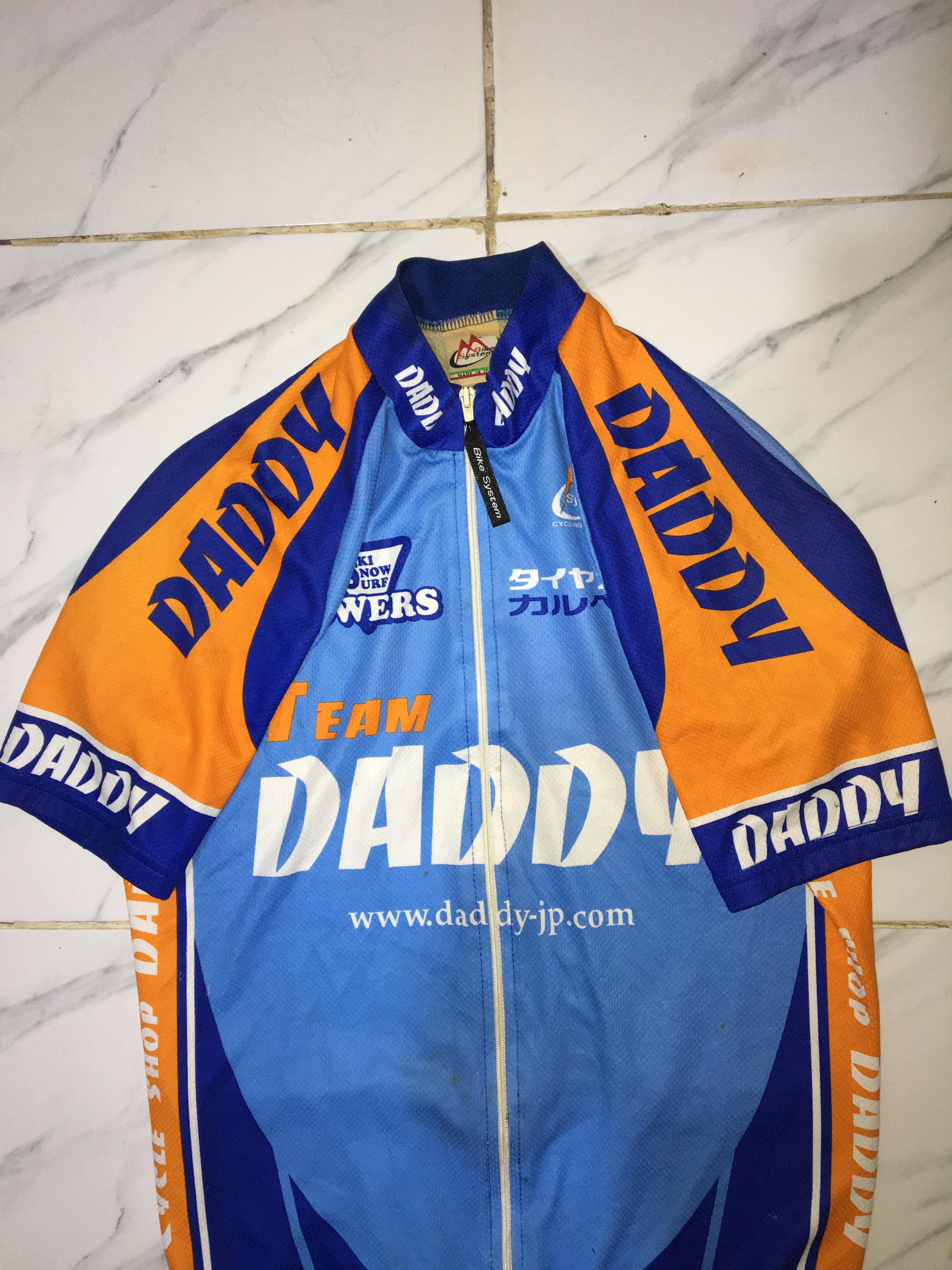 Vintage Vintage Jersey Bicycle Bike System Team Daddy Shirt Size US S / EU 44-46 / 1 - 2 Thumbnail