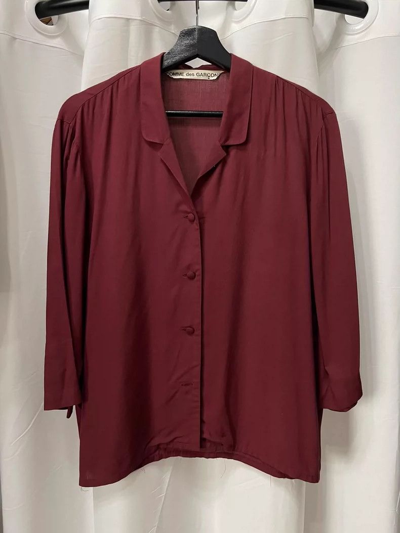 Comme des Garçons size os Early Medieval Red Vintage Shirt