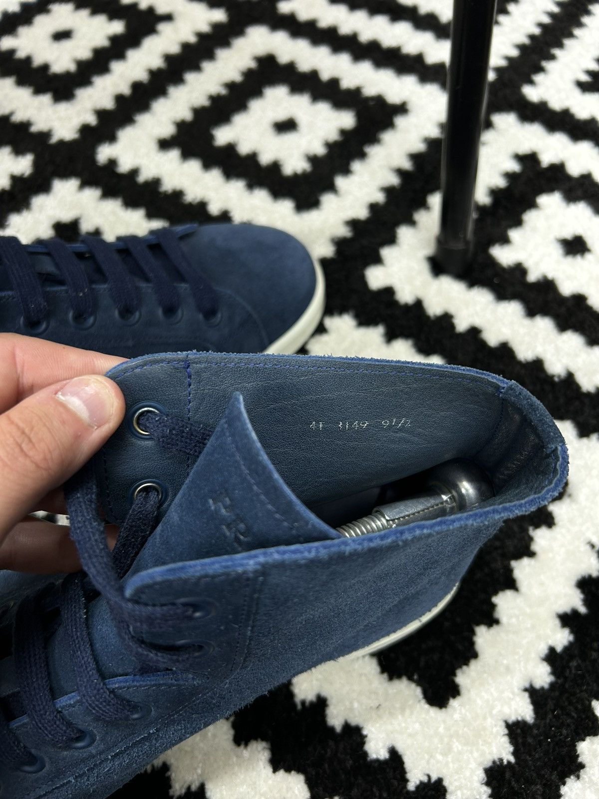 Prada Prada Hi Top Suede sneakers Size US 10.5 / EU 43-44 - 8 Thumbnail