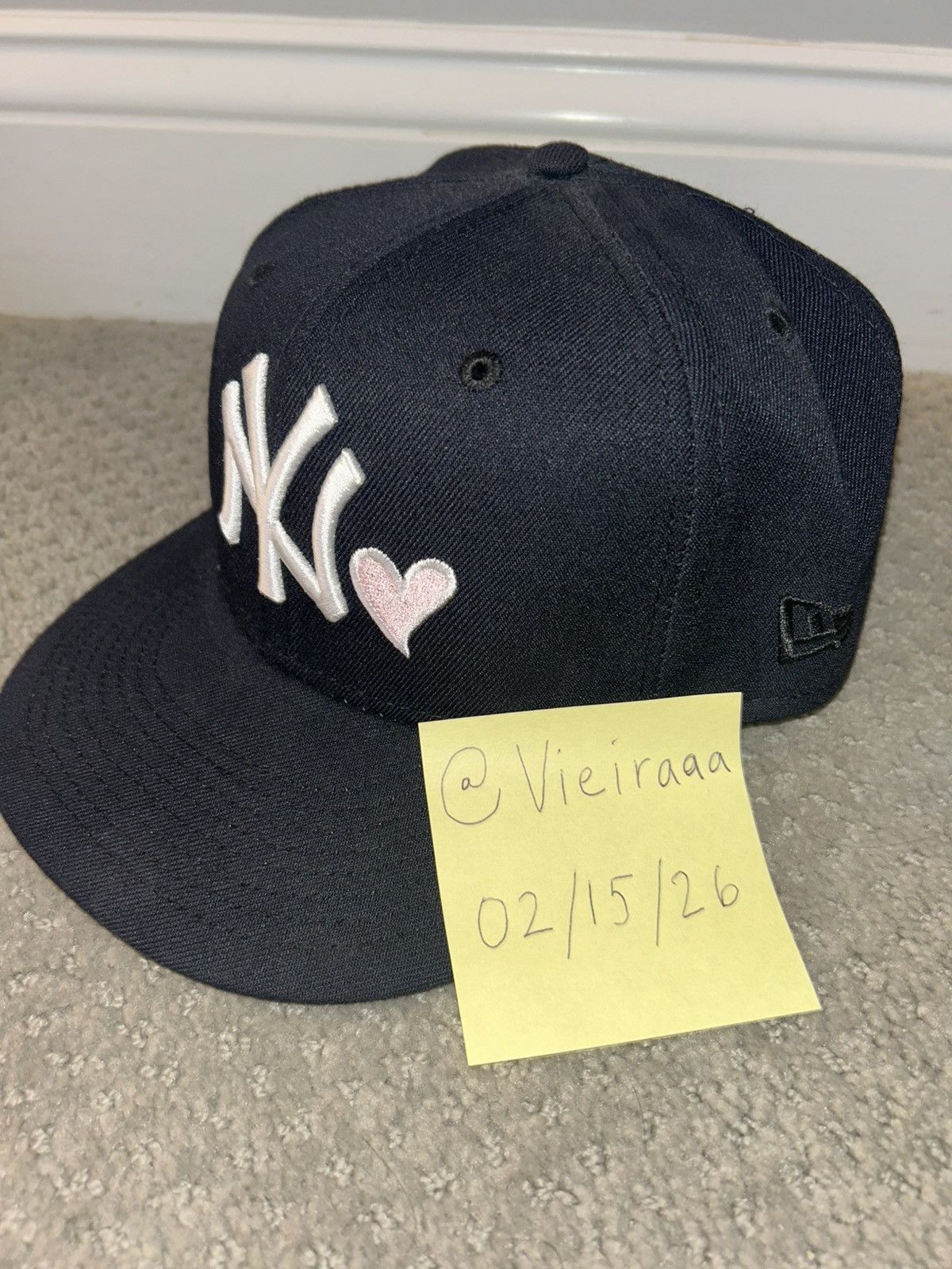 New Era 7 1/2 Side-Patch Yankees New-Era Fitted Size ONE SIZE - 14 Thumbnail