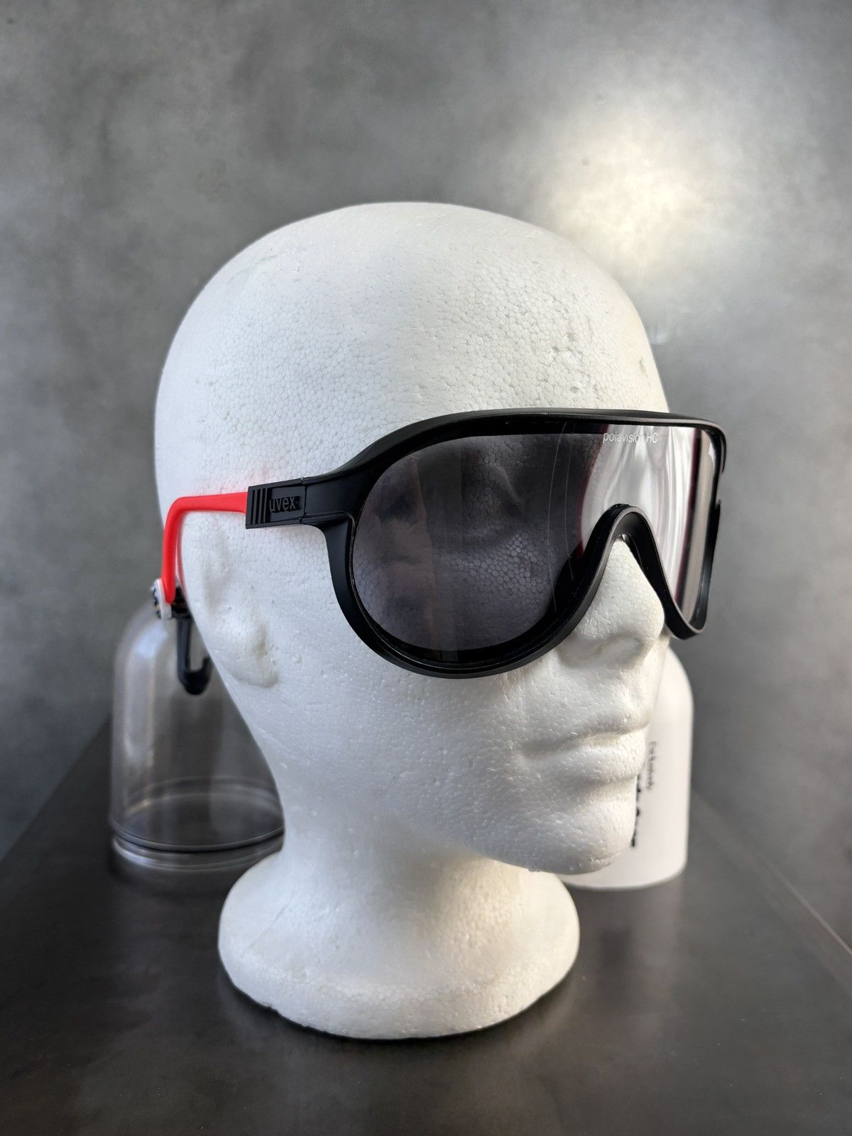Other × Vintage 1980s Uvex Sportstyle Shield Sunglasses Vintage Cycling USA Size ONE SIZE - 21 Thumbnail