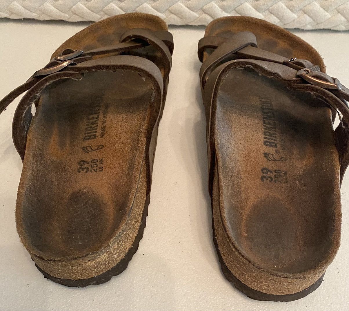 Birkenstock BIRKENSTOCK 🇩🇪 Women's Mayari Sandals Mocha Brown 39 8 US VGC Size US 8 / IT 38 - 11 Thumbnail