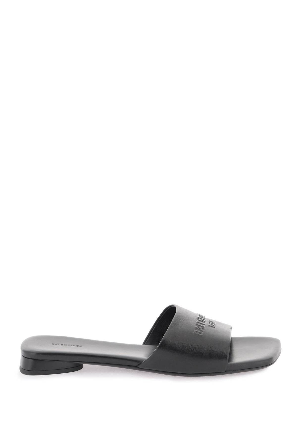image of Balenciaga "free Duty Slides Size Eu 39 For Women in Black