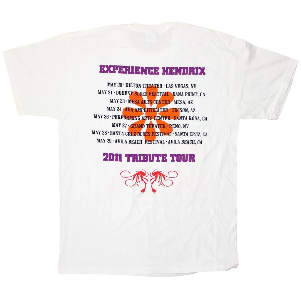 Designer Jimi Hendrix T-shitr 2011 Experience Hendrix Size US XL / EU 56 / 4 - 2 Thumbnail
