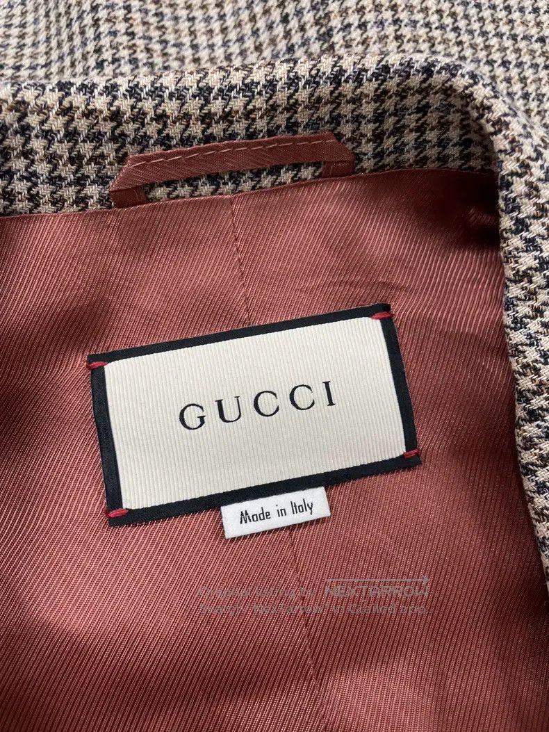 Gucci Gucci Bird check suit jacket Size XS / US 0-2 / IT 36-38 - 4 Thumbnail