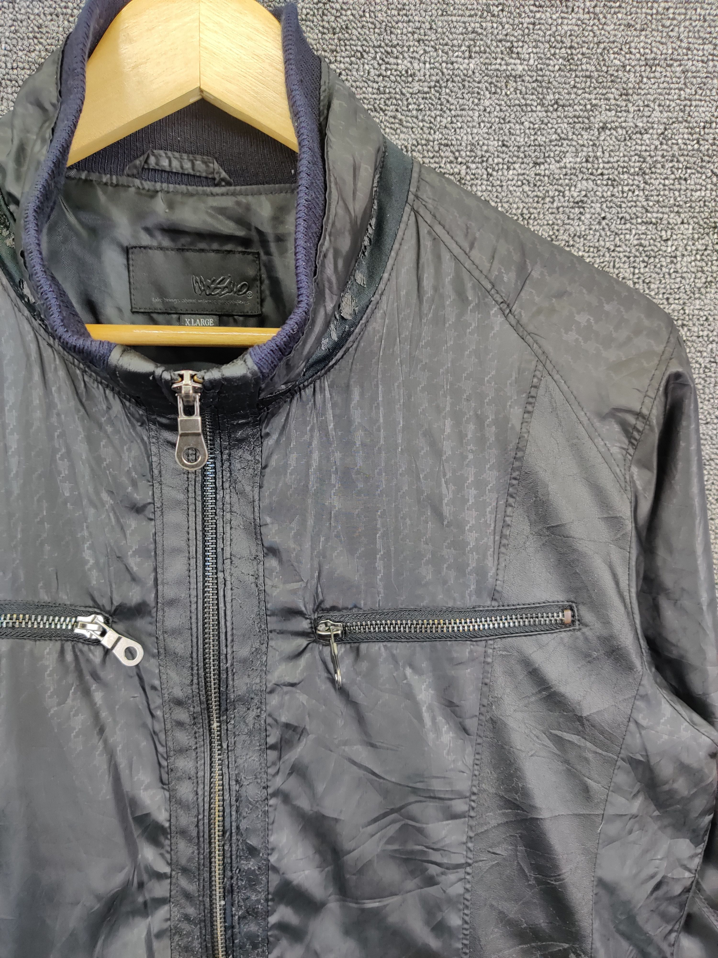 Mossimo Vintage Mossimo Biker Style Jacket Size US XL / EU 56 / 4 - 7 Thumbnail