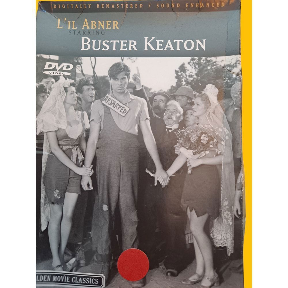 Other L'il Abner Buster Keaton DVD 1940 Golden MovieClassics Digit Size ONE SIZE - 3 Thumbnail