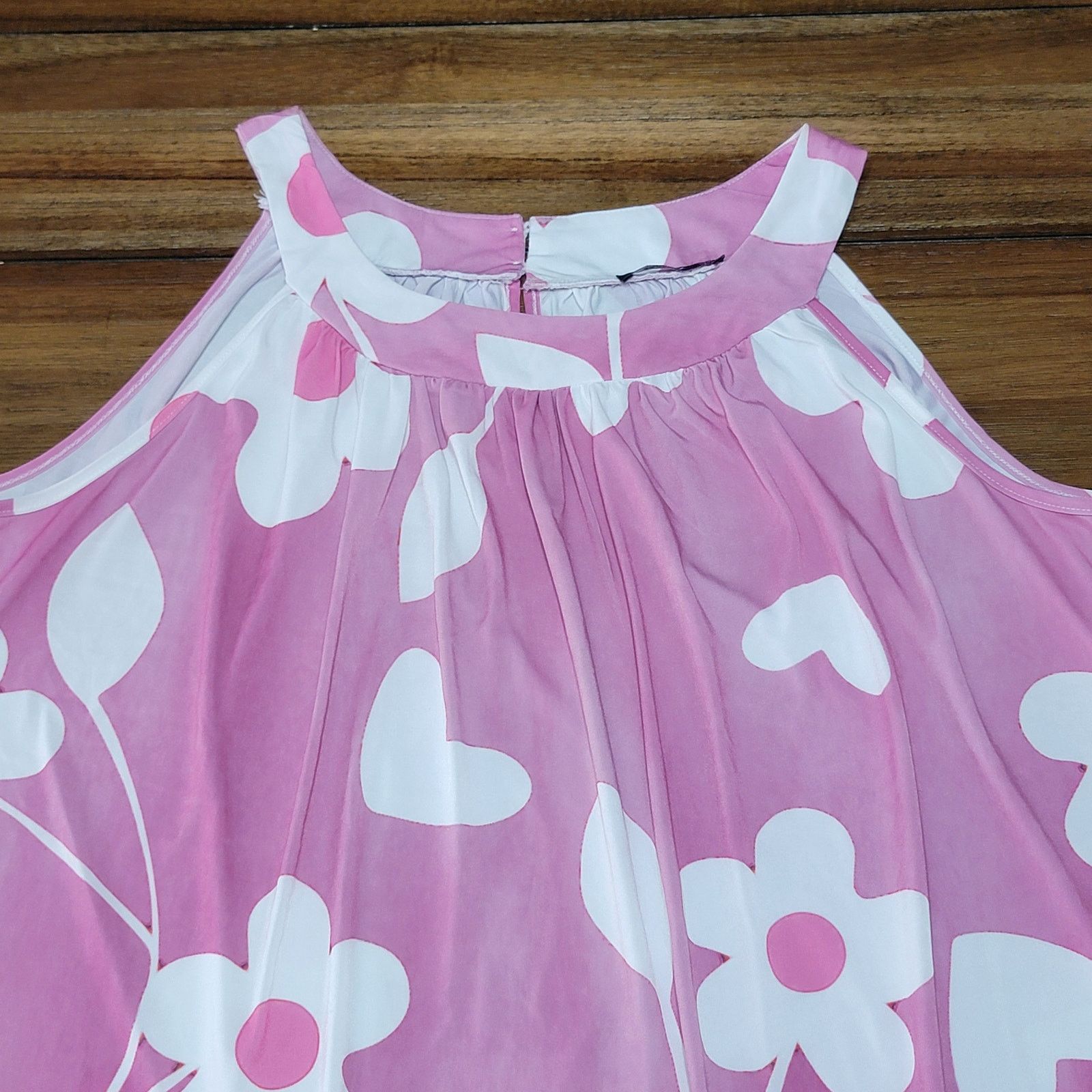 Other Lily by Firmiana Flowers Sleeveless Blouse - Size 3X Size 3XL / US 20-22 - 2 Thumbnail