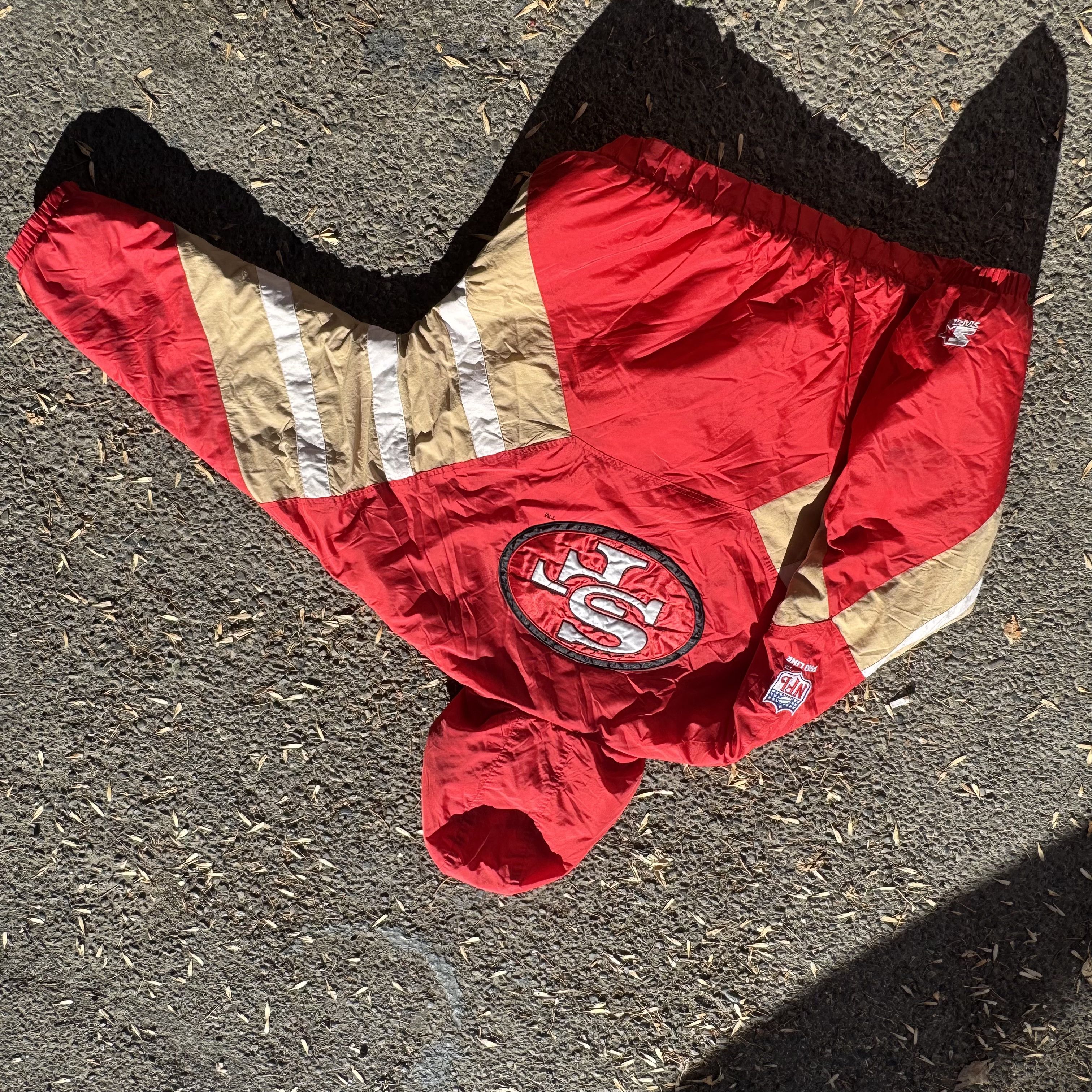 Starter Vintage San Francisco 49ers Starter Pullover Size US XL / EU 56 / 4 - 2 Thumbnail