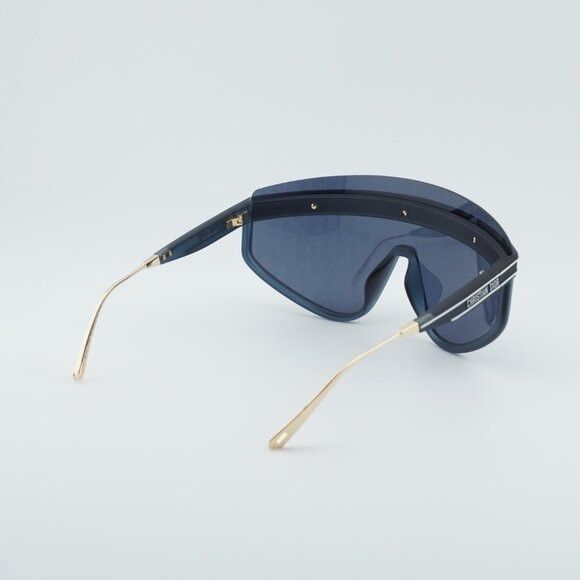 Dior Dior DIORCLUB M2U 31B8 Sunglasses Matte Navy Blue Shield Size ONE SIZE - 13 Thumbnail
