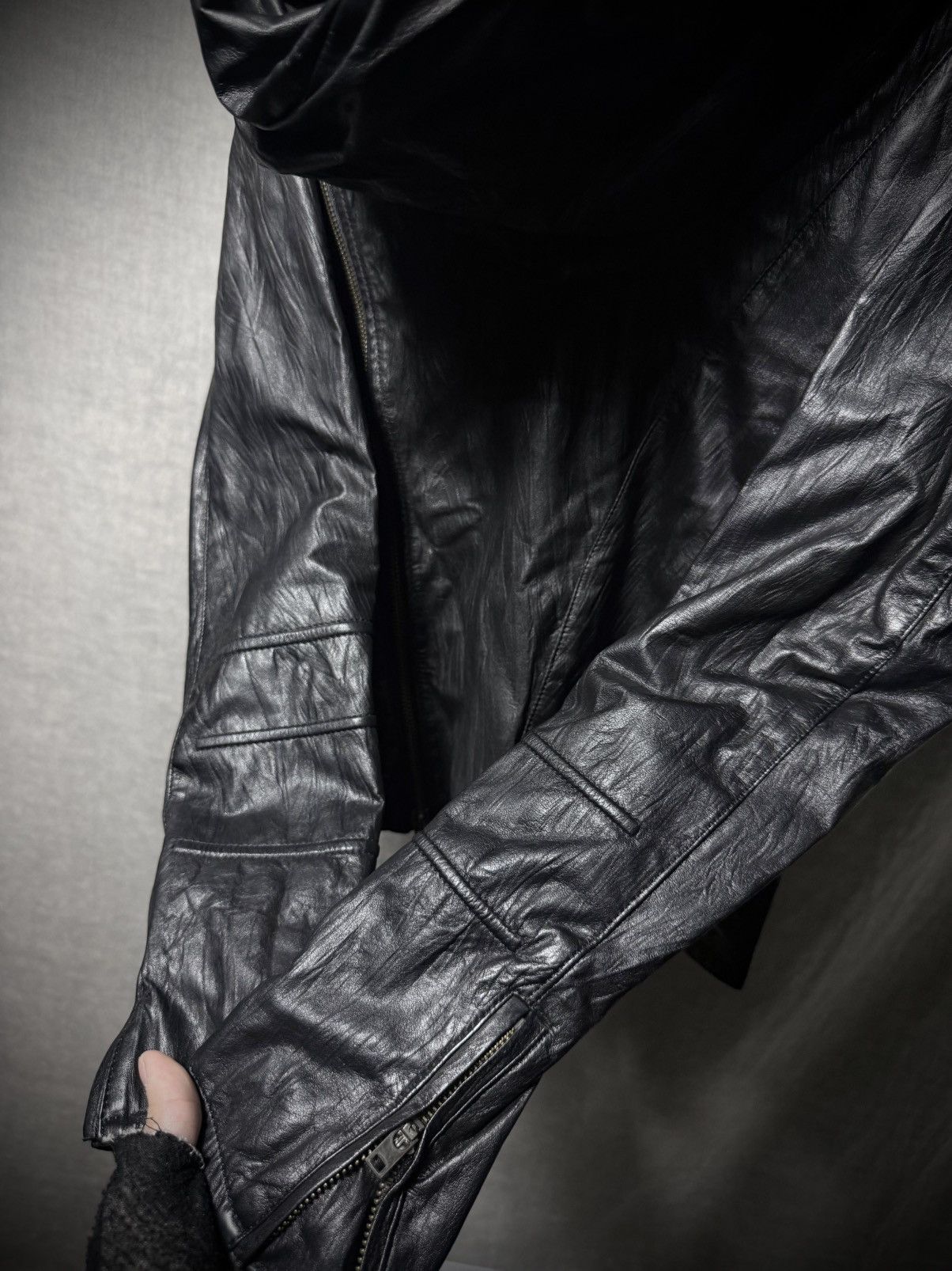 Le Grande Bleu (L.G.B.) LGB Bono-15 Leather Jacket Size US S / EU 44-46 / 1 - 5 Thumbnail