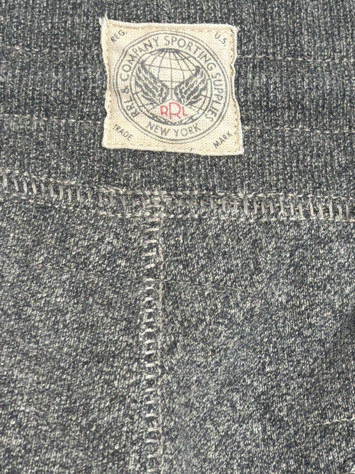 RRL Ralph Lauren RRL heavyweight French Terry sweatpant Size US 29 - 2 Thumbnail