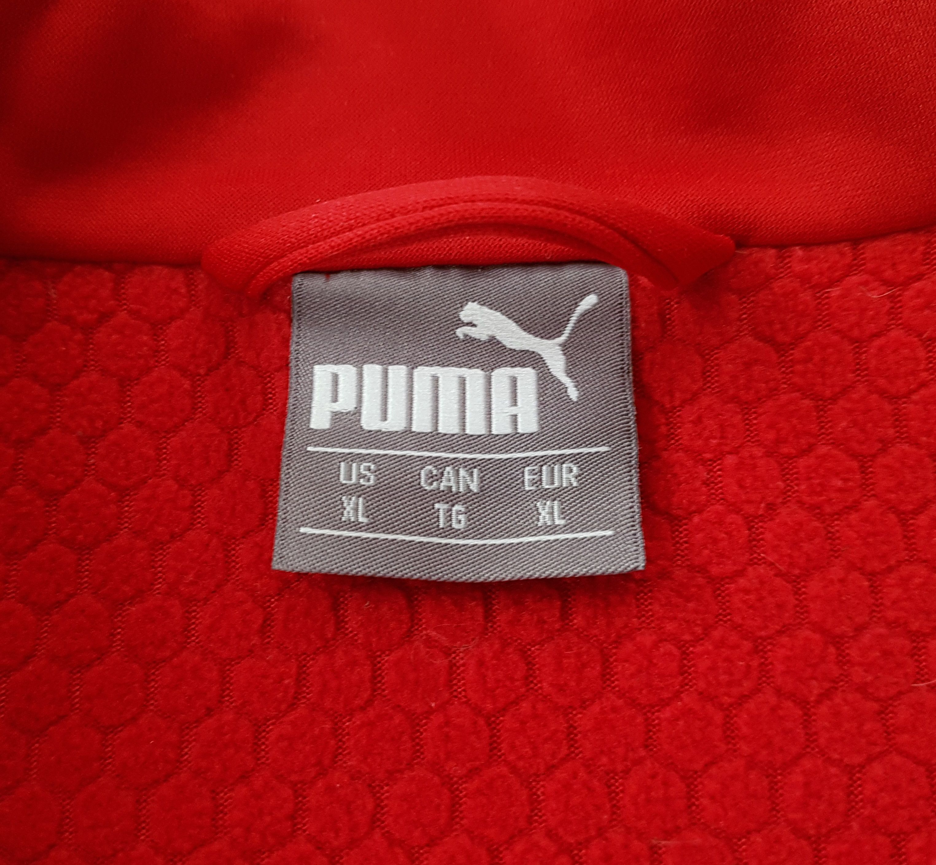 Puma Puma AC Milan 1/2 Zip Warm Training Fleece Soccer Jersey Size US XL / EU 56 / 4 - 9 Thumbnail
