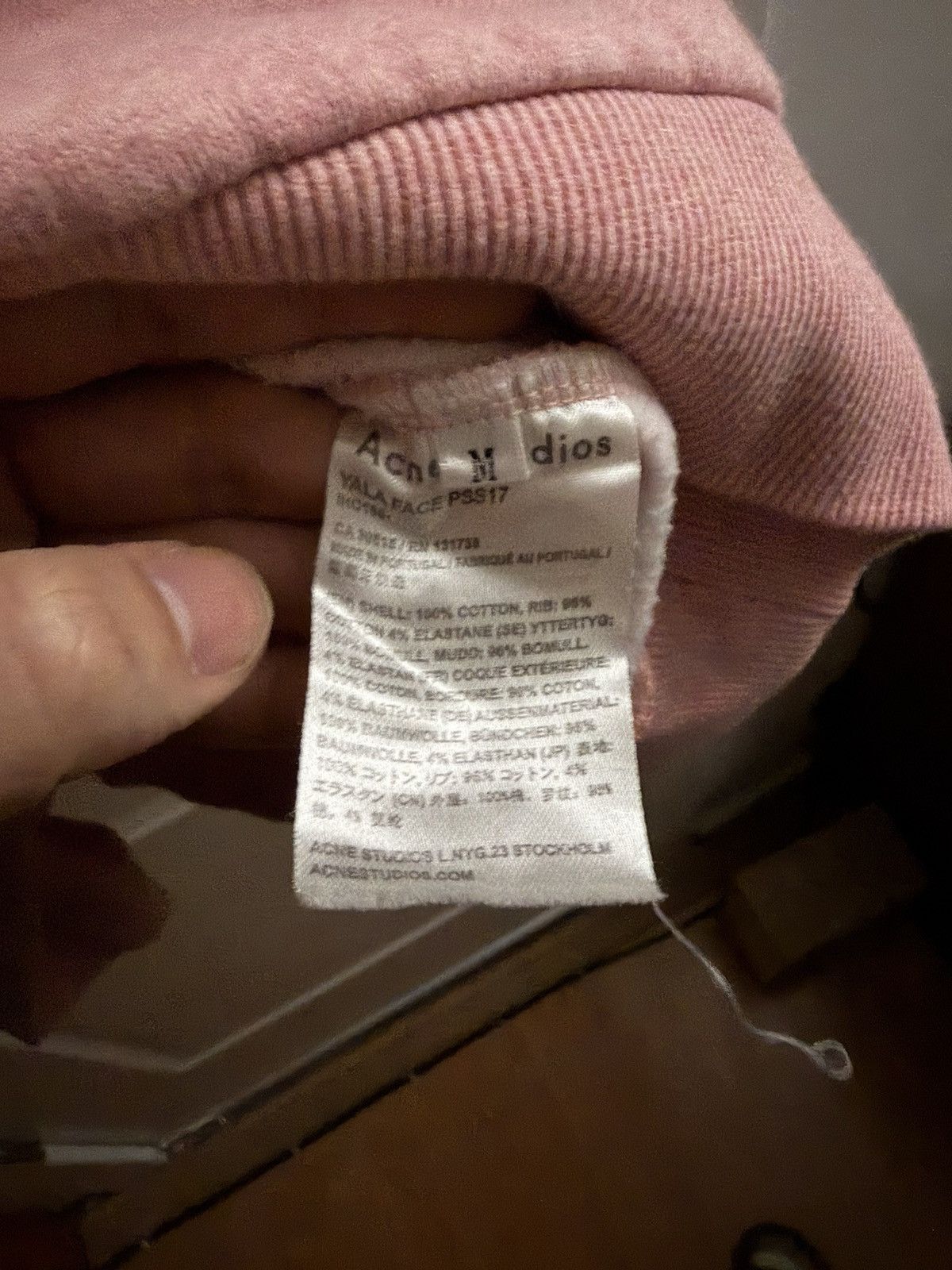 Acne Studios Acne Studio Hoodie Pink Size M / US 6-8 / IT 42-44 - 4 Thumbnail