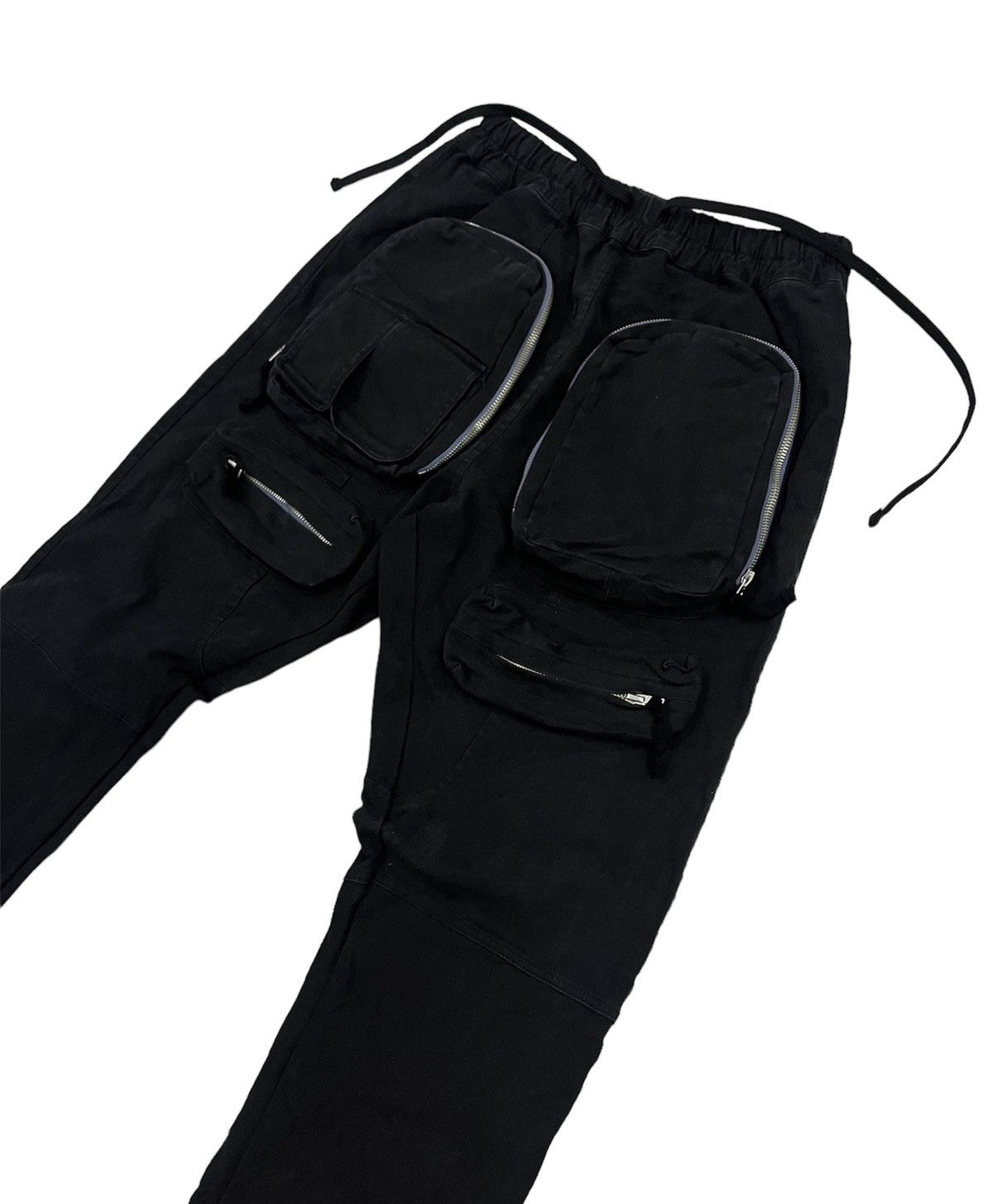FAR FROM WHAT Far From What Archive Multi Pocket Cargo Pants Size US 29 - 2 Thumbnail