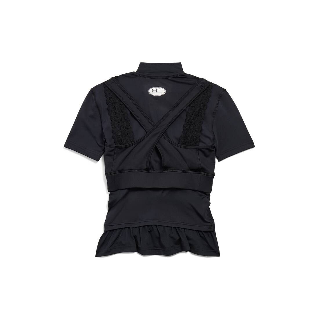 Balenciaga × Under Armour oc11z1125 Under Armour® Crewneck Layered T-Shirt Size L / US 10 / IT 46 - 2 Thumbnail