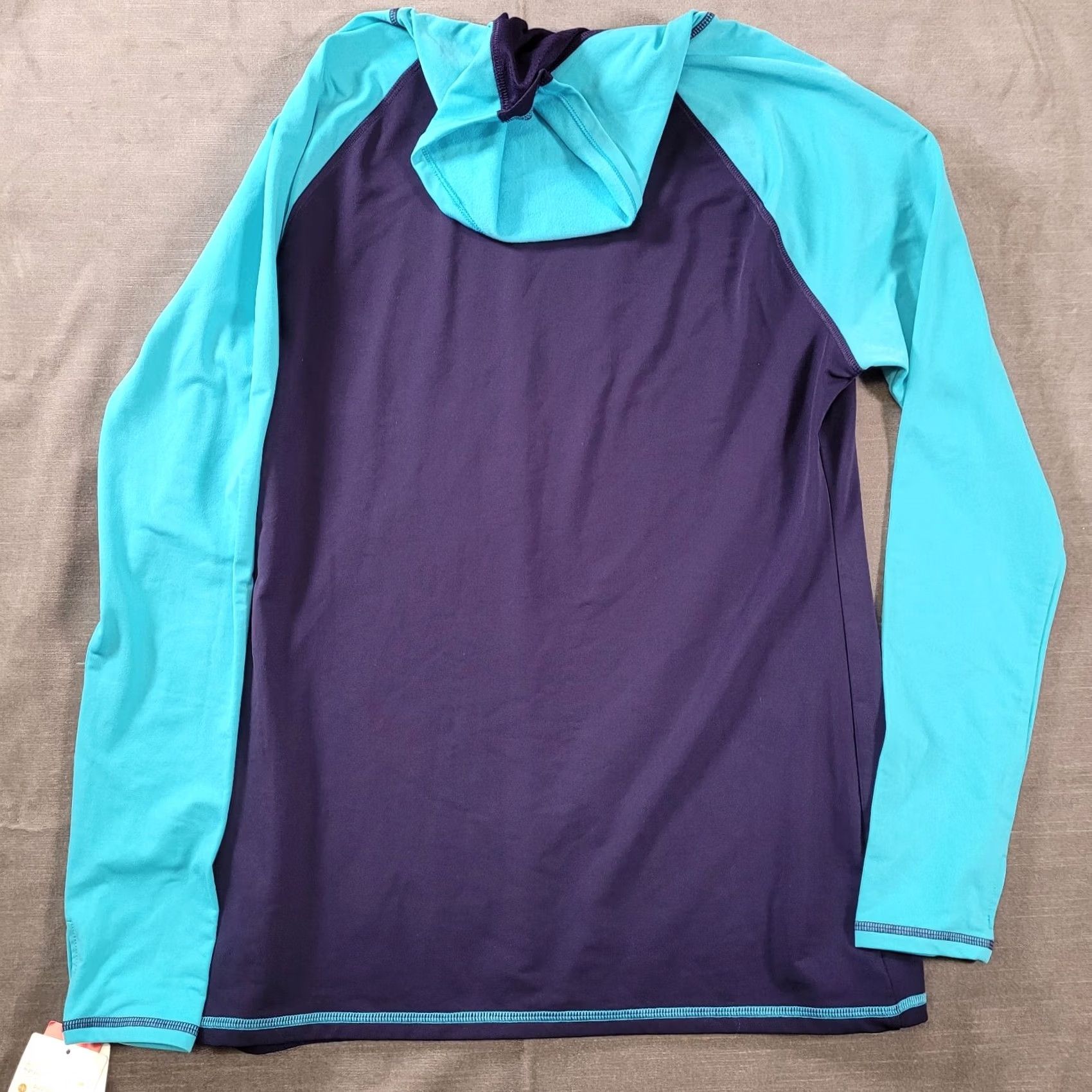 Champion Champion Women's Large Blue Long Sleeve T-Shirt Activewear Duo Dri Advanced Fitted Compression NWT Size L / US 10 / IT 46 - 7 Thumbnail