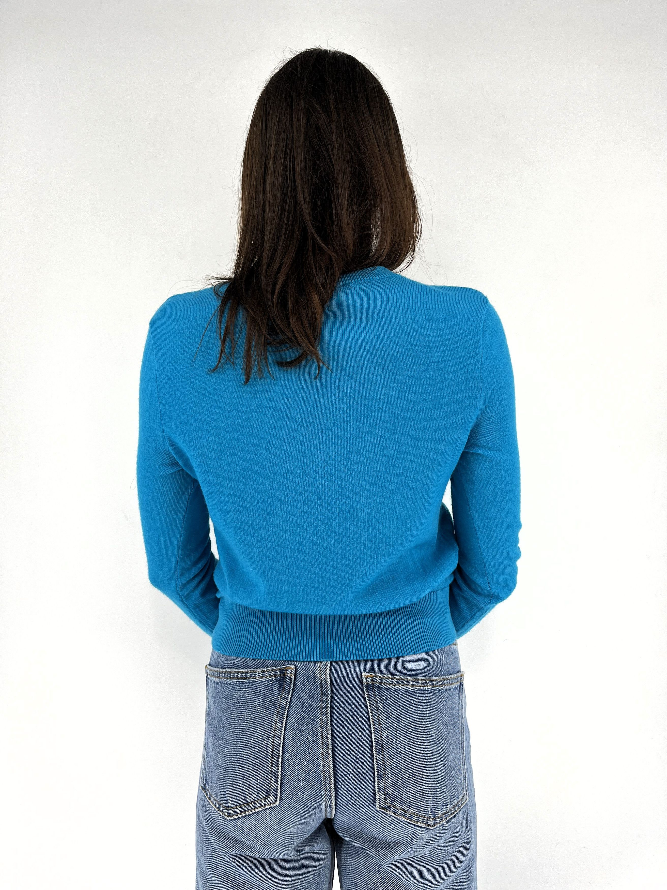 Polo Ralph Lauren × Ralph Lauren Vintage Polo Ralph Lauren V-neck Knit Sweater Jumper Size M / US 6-8 / IT 42-44 - 5 Thumbnail