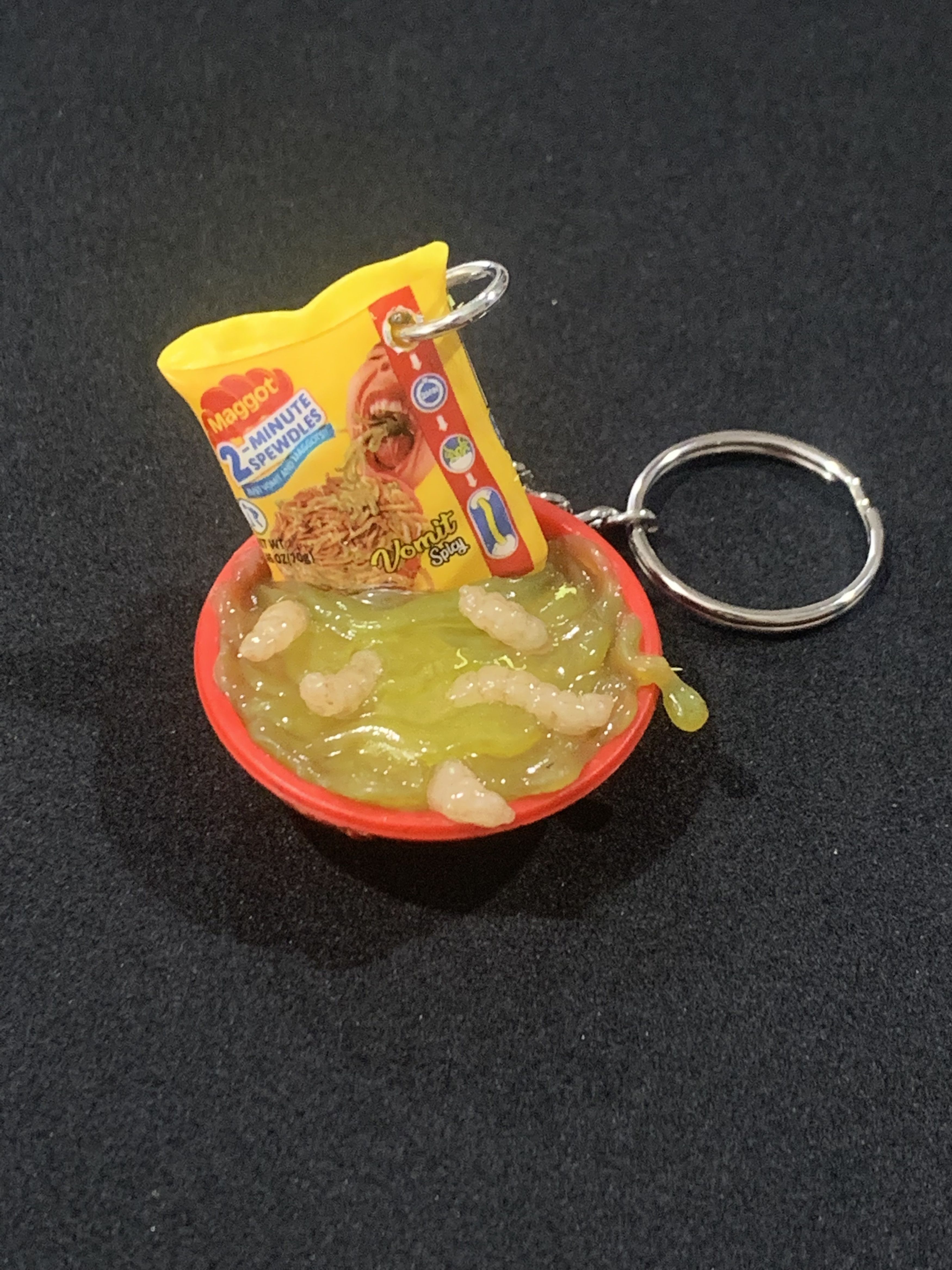 Other Gross Minis S2 Keychain - 2-Minute Spewdles Size ONE SIZE - 1 Thumbnail