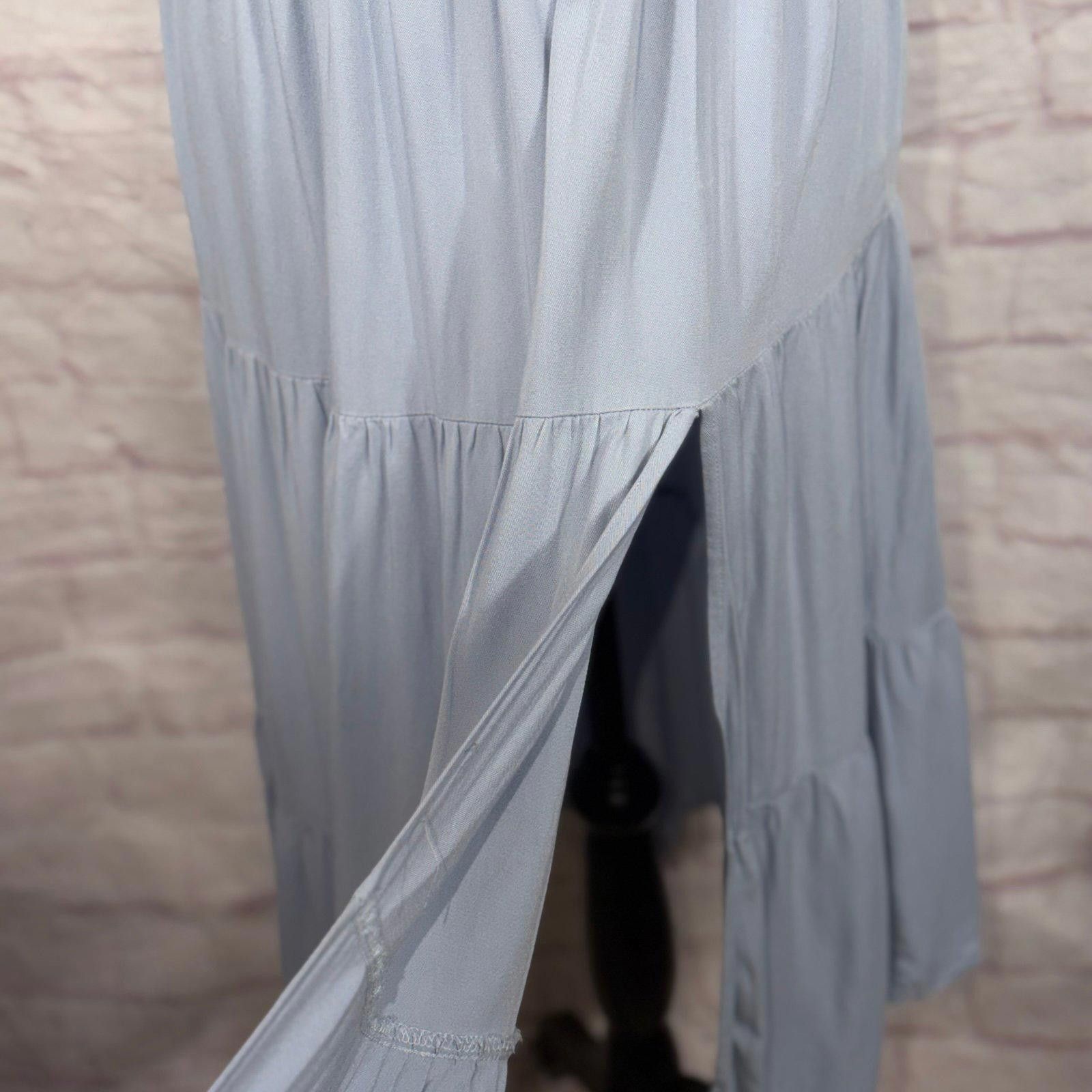 Other MEROKEETY Medium One-Shoulder Smocked Midi Dress Size M / US 6-8 / IT 42-44 - 6 Thumbnail