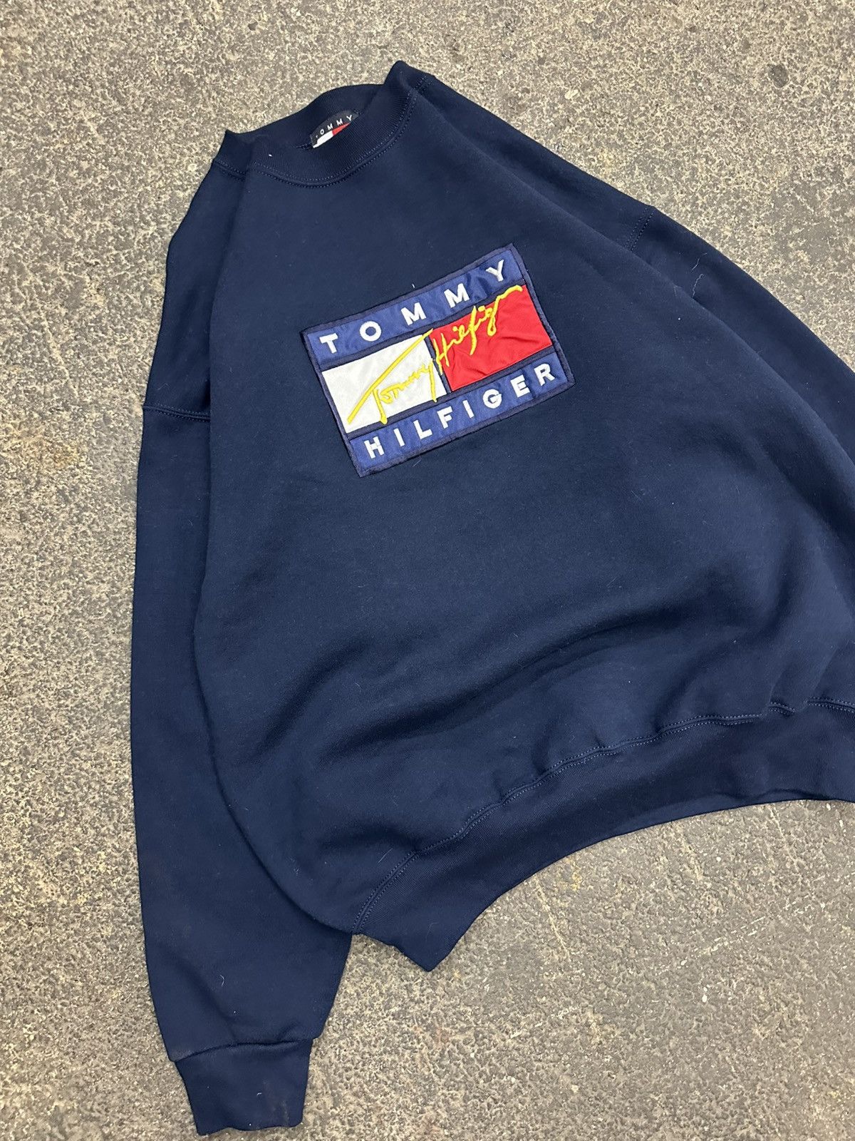 Tommy Hilfiger × Vintage Y2K Tommy Hilfiger crewneck Size US XL / EU 56 / 4 - 1 Thumbnail