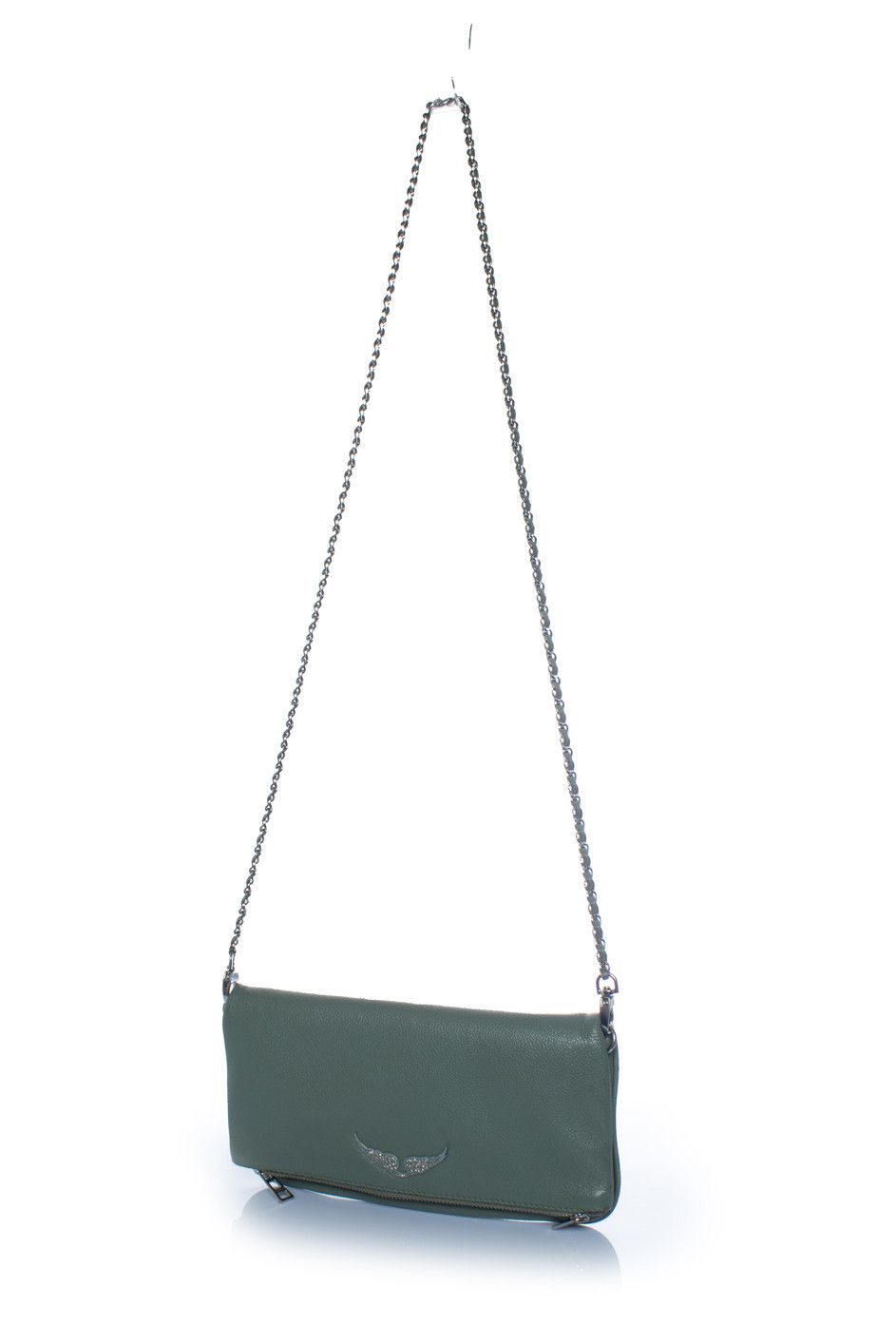 Zadig & Voltaire Zadig & Voltaire, Rock green leather crossbody bag Size ONE SIZE - 10 Thumbnail
