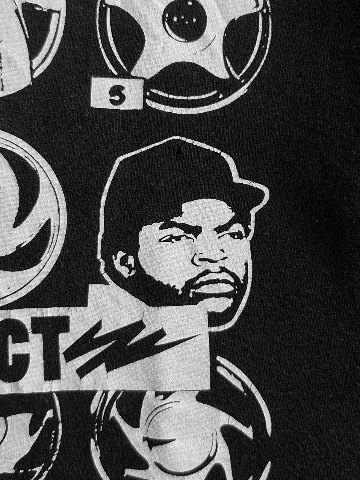 Rap Tees Vintage OSSANTHEHOOD Ice Cube Face Tee Size US M / EU 48-50 / 2 - 4 Thumbnail