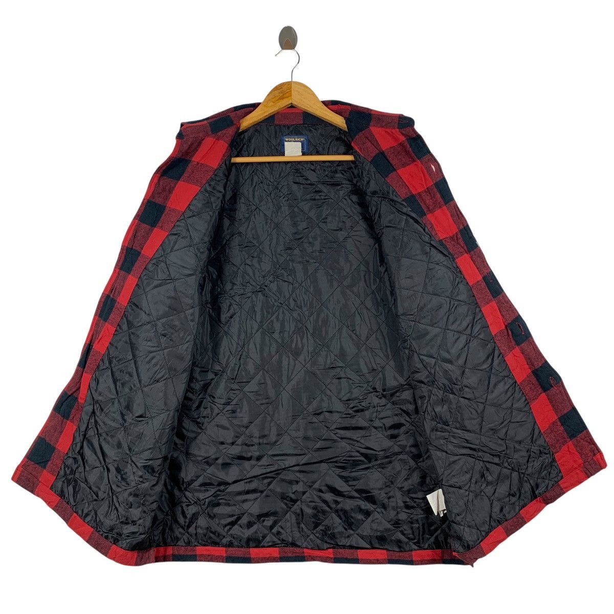 Woolrich Woolen Mills Vintage WOOLRICH Casualwear Checkered Tartan Design Jacket Size US L / EU 52-54 / 3 - 3 Thumbnail