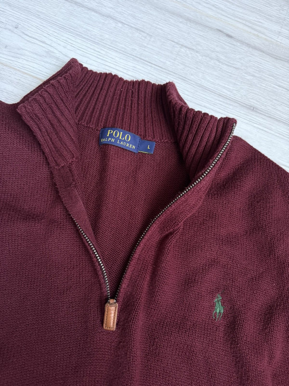 Polo Ralph Lauren Polo Ralph Lauren 1/4 zip sweater Size US L / EU 52-54 / 3 - 3 Thumbnail