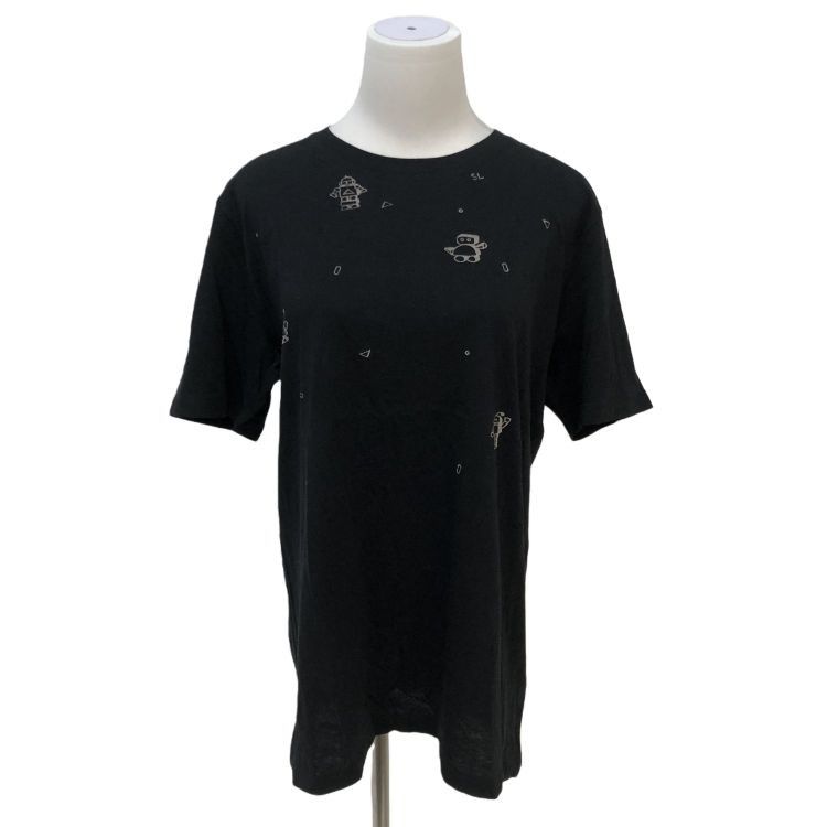 Saint Laurent Paris Saint Laurent Robot Print T-Shirt US M Size US M / EU 48-50 / 2 - 1 Thumbnail
