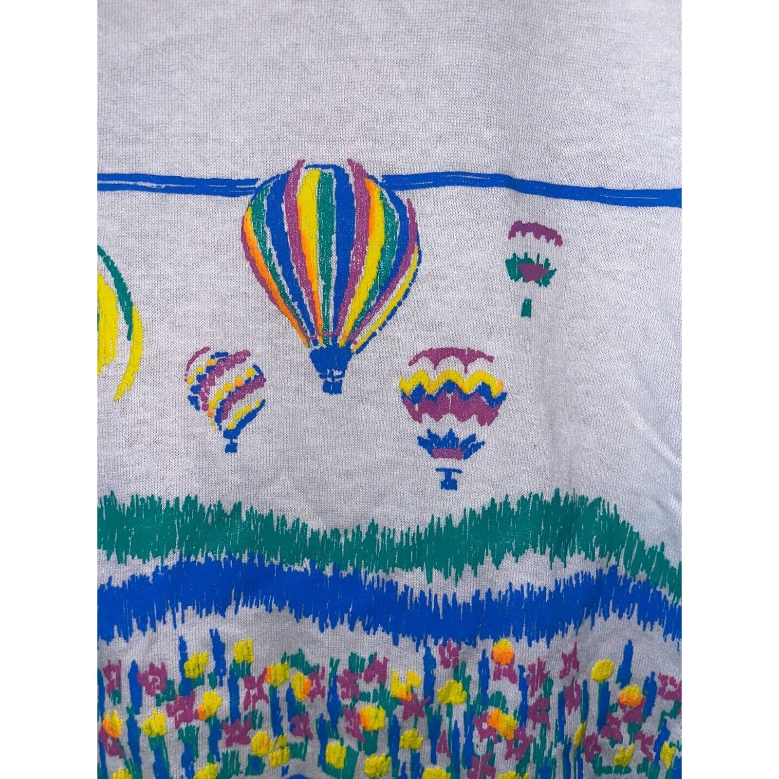 Jerzees Vintage Test Print Shirt Louisville Jackson Hole White L Tee Size US M / EU 48-50 / 2 - 3 Thumbnail