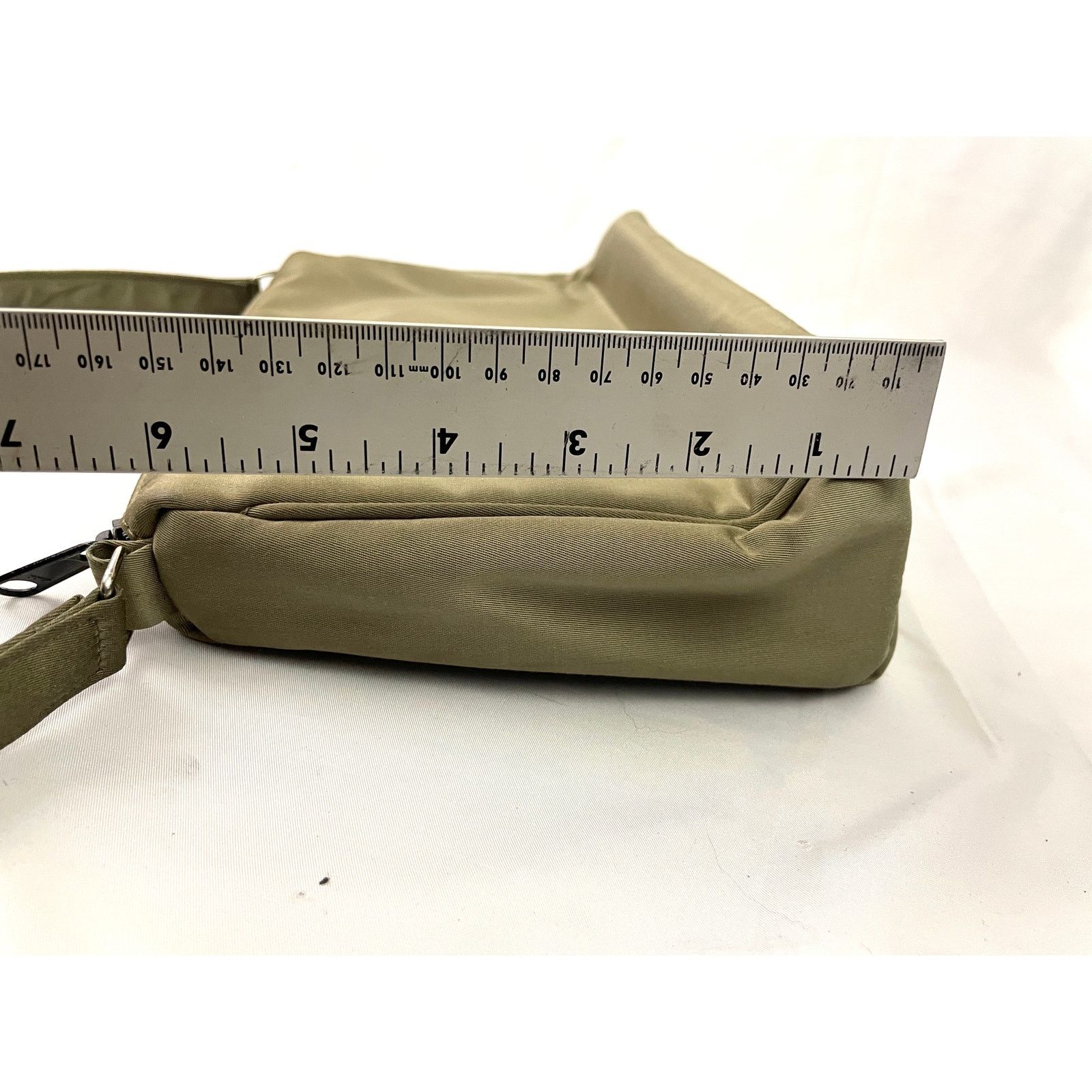 Kate Spade VTG Kate Spade New York Golden Satin Fabric Baguette Purse Size ONE SIZE - 6 Thumbnail