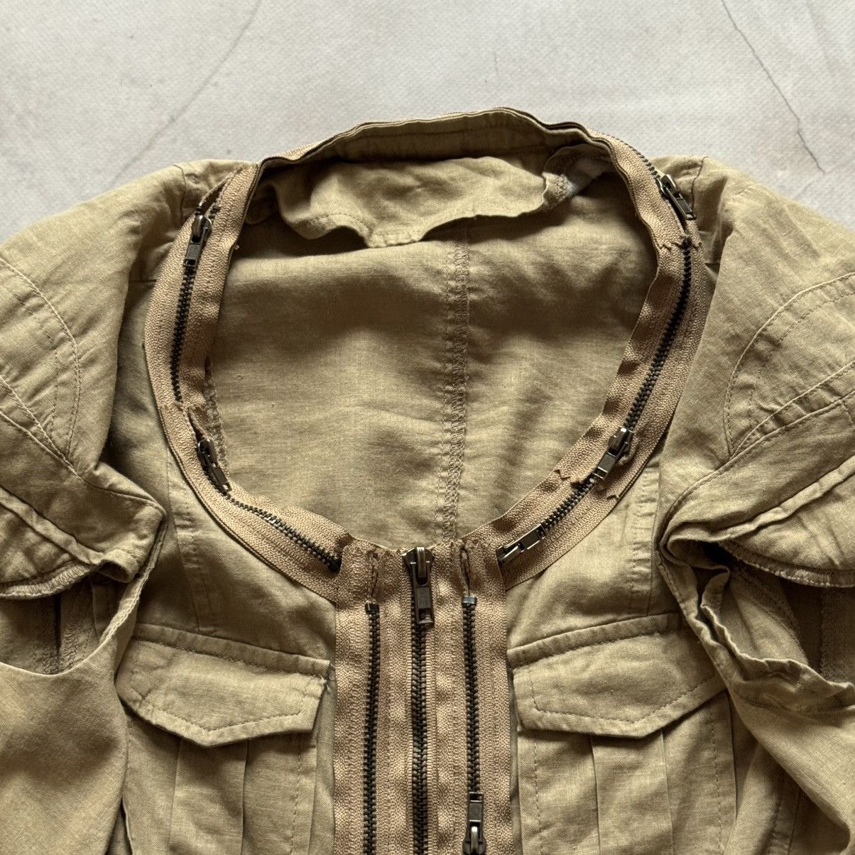 Hysteric Glamour Utility Cargo Multi Zip Hysteric Glamour Style T-Shirt Tee Size L / US 10 / IT 46 - 5 Thumbnail