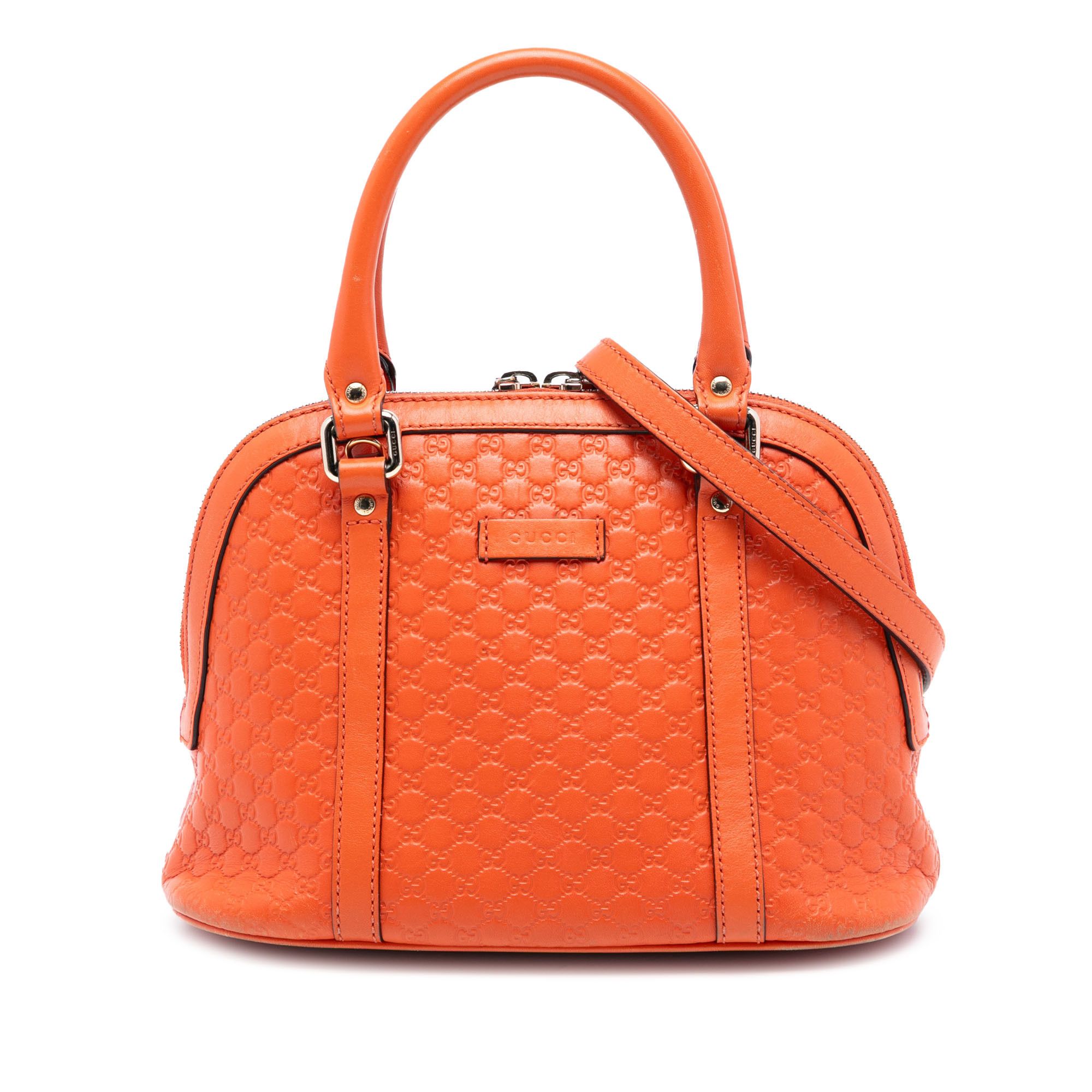 Gucci Gucci Mini Microguccissima Dome Satchel Size ONE SIZE - 1 Thumbnail