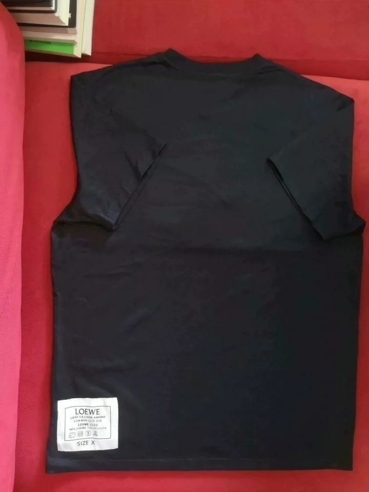 Loewe LOEWE Short-sleeved men's T-shirt Size US XL / EU 56 / 4 - 5 Thumbnail
