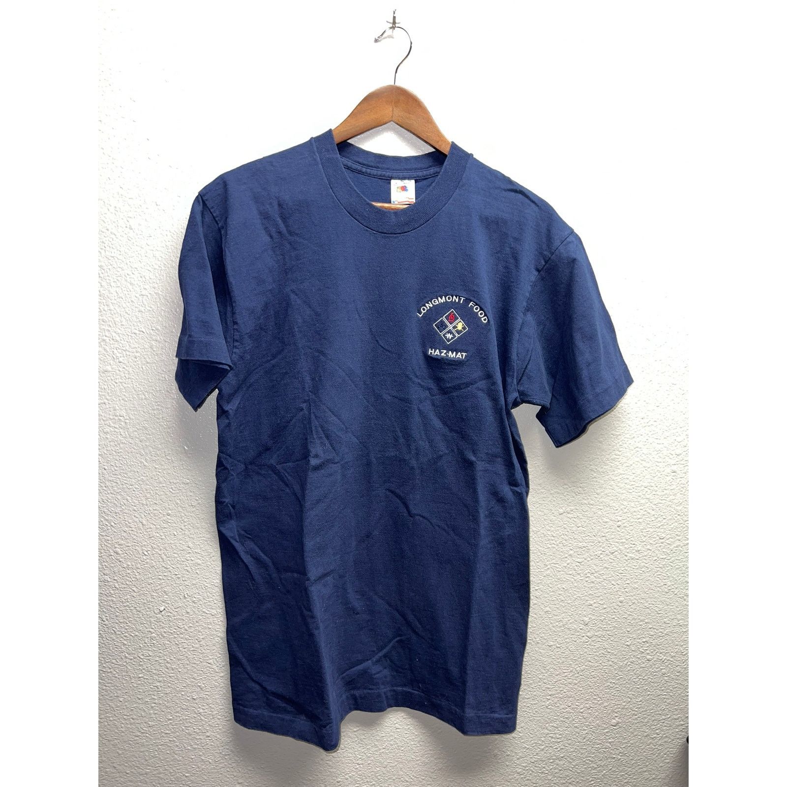 Fruit Of The Loom Vintage Longmont Shirt Food Hazmat Haz-Mat Science Health M Size US M / EU 48-50 / 2 - 1 Thumbnail