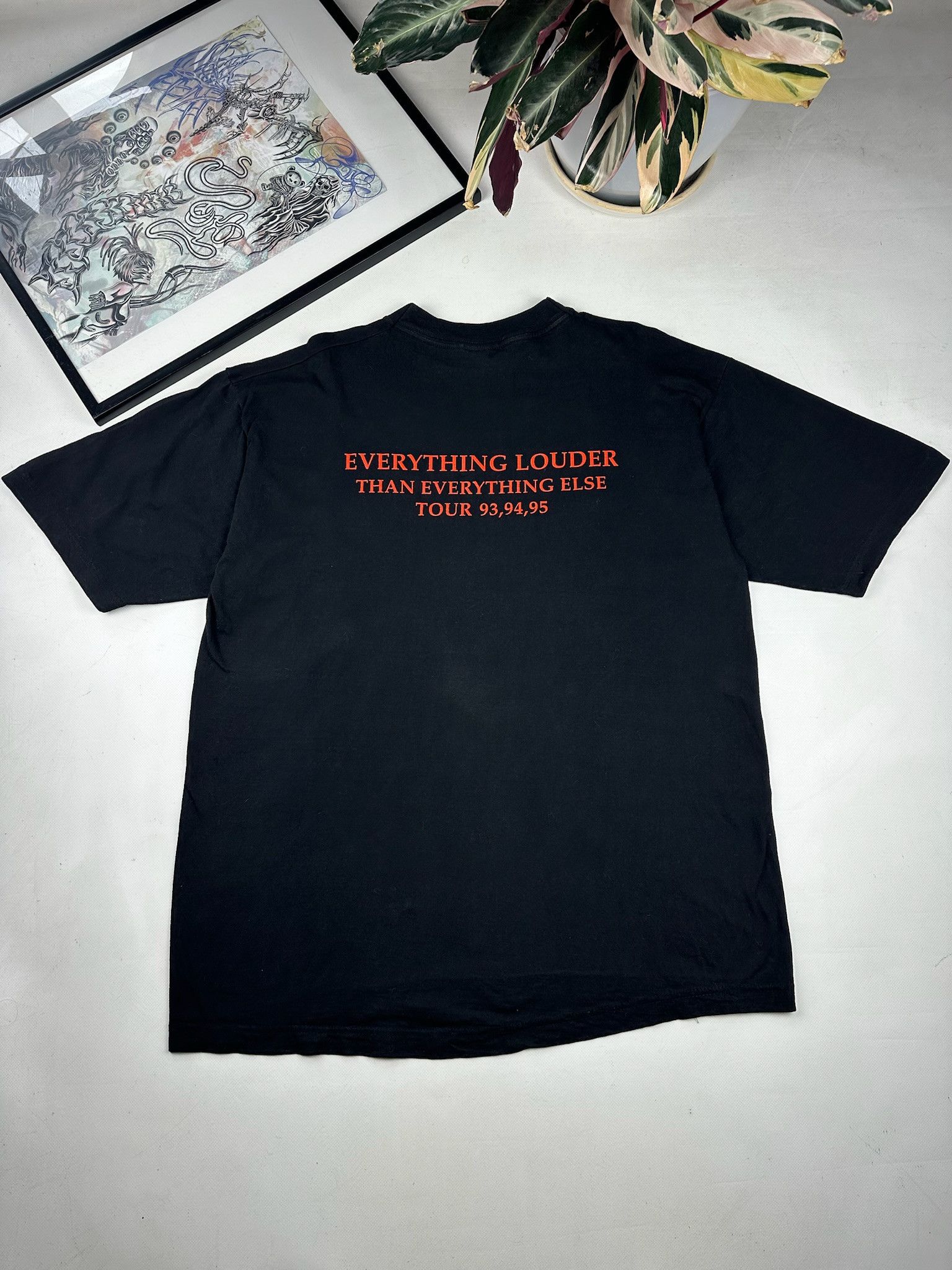Band Tees Vintage 1994 Meat Loaf T Shirt - Tour Concert Vtg Band Tee Size US XL / EU 56 / 4 - 5 Thumbnail