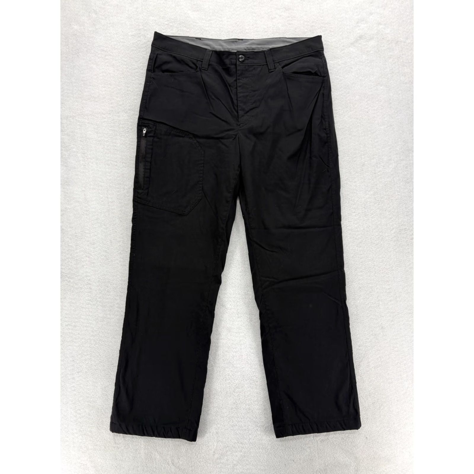 Eddie Bauer Eddie Bauer Fleece Lined Tech Pants Mens 36x30 Black Hiking Snow Winter Warm Cargo Regular Pants Mens Black Fleece Lined Tech Pants Size US 36 / EU 52 - 2 Thumbnail
