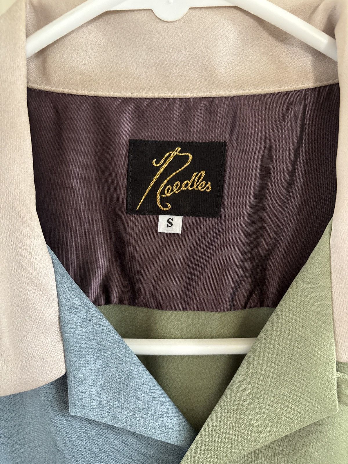 Needles Needles S/S One Up Shirt (Green) Size US S / EU 44-46 / 1 - 3 Thumbnail
