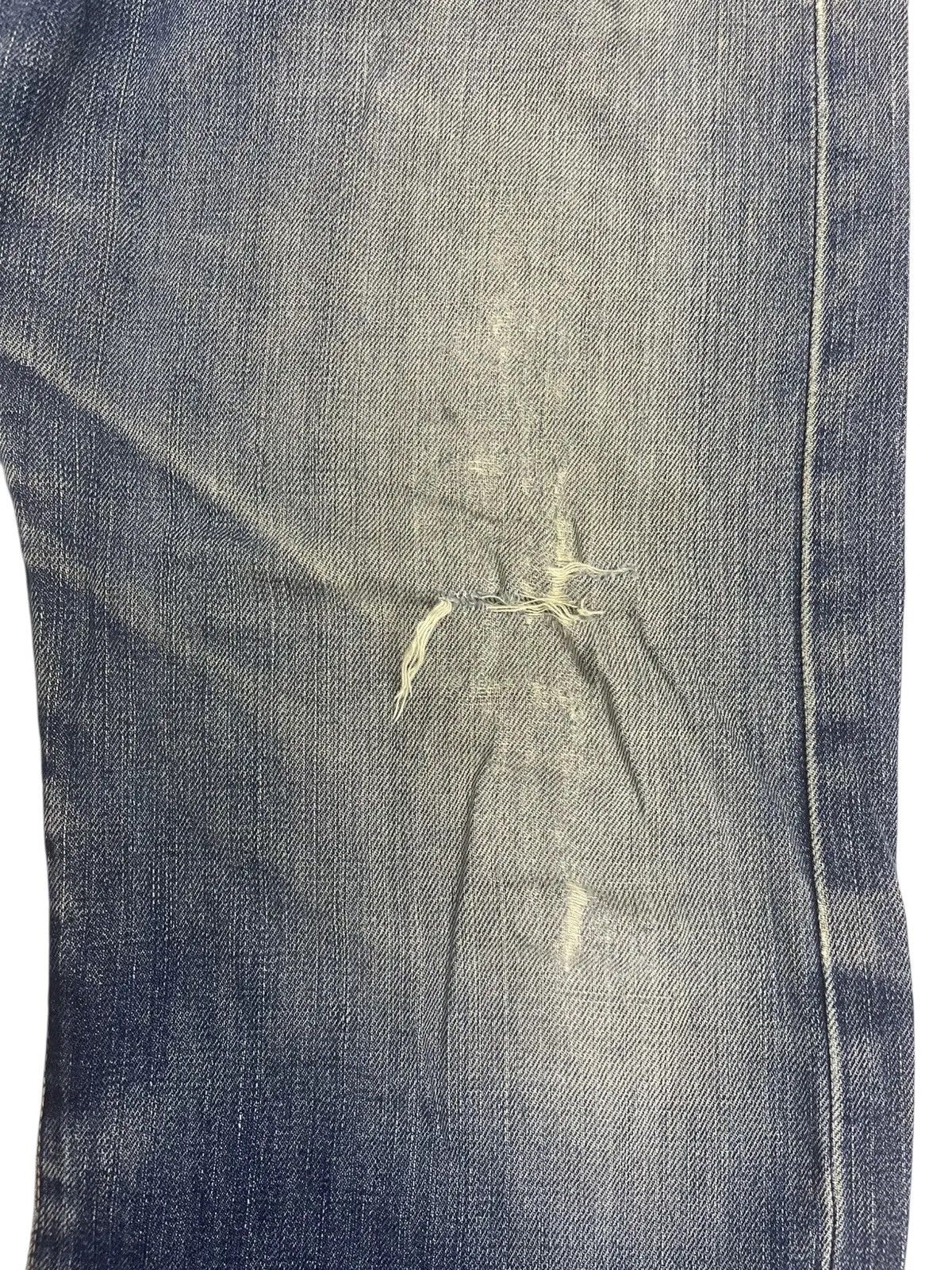 Edwin Vintage Edwin 505X Selvedge Jeans - Distressed Size US 33 - 3 Thumbnail