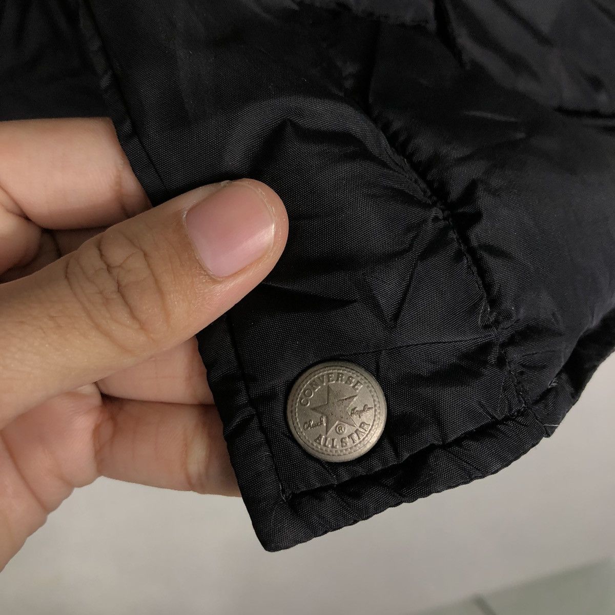 Japanese Brand 📌Vintage Biker Puffer Vest Jacket Converse Big Logo Size US XXL / EU 58 / 5 - 16 Thumbnail